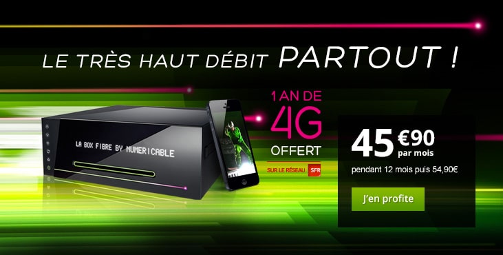 On vous dit tout sur l’offre de 4G mobile by Numericable